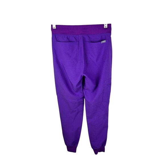 Figs Scrub Pants Womens XXS Zamora Jogger Purple Pant Medical - Picture 2 of 3